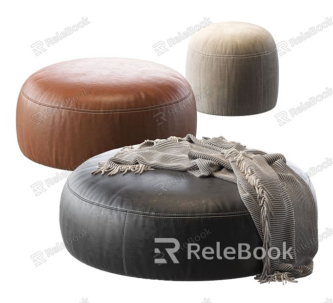 Modern Poliform sofa stool model