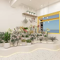 Floral Shop Interior With Fresh Flowers And Cozy Decor
