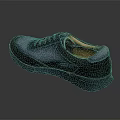Blue And Black Casual Shoes With Lace Up Design And Comfortable Rubber Sole