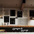 Modern Dessert Shop Interior Design With Pastry Displays And Cozy Seating