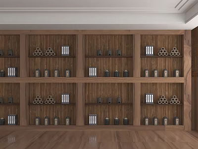 Shelf 3d model Shelf 3d model