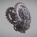 Industrial Equipment Mechanical Interconnected Metal Gears For Precision Machinery Systems