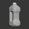 Shiny Silver Stainless Steel Water Bottle With Modern Design And Lid