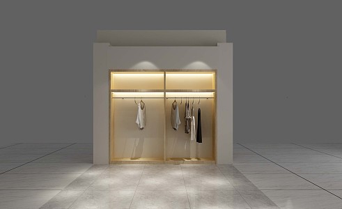 Clothing Cabinet Clothes Women's Clothing 3d model