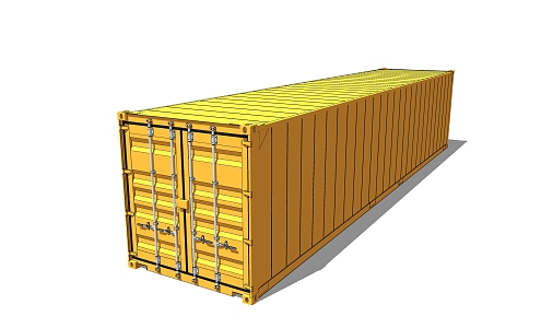 modern container 3d model