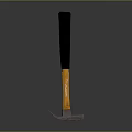 High Quality Commercial Hammer Tool With Black Handle Orange Shaft And Metal Head