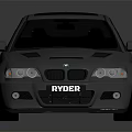 Black BMW Two Door Coupe With Sporty Design Sleek Body And Alloy Wheels