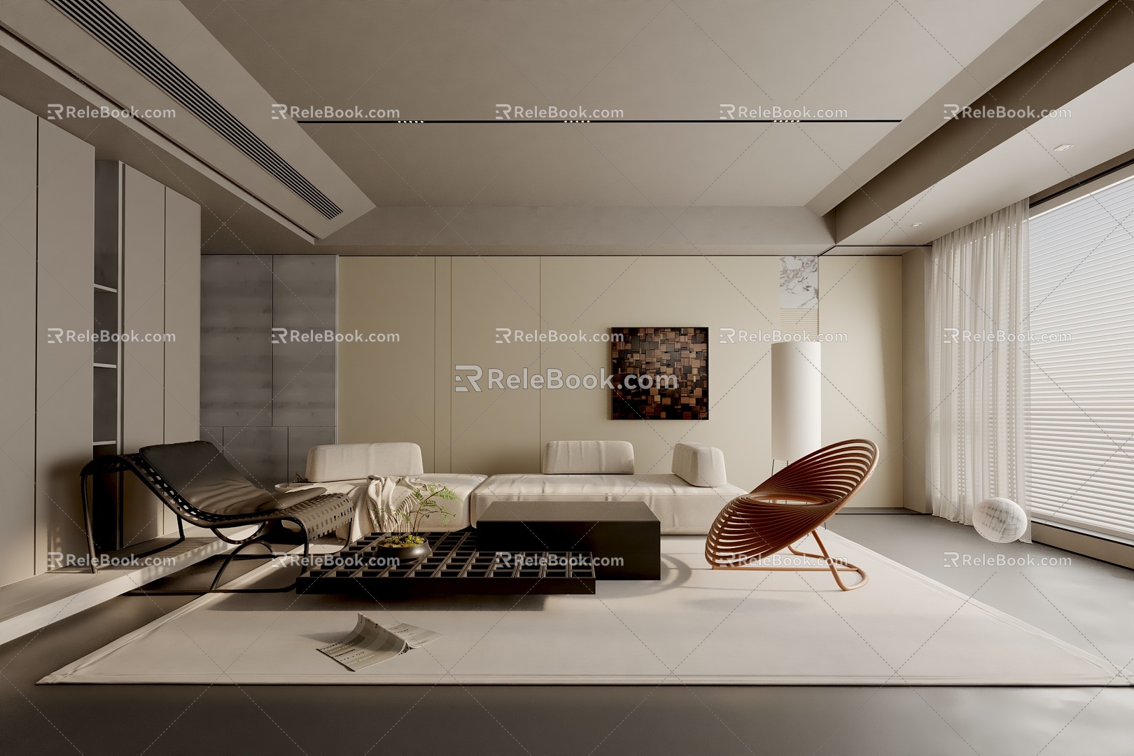 Living room 3d model