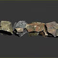 Rock Rock Block Rock Block Rock Specimen Boulder Big Stone Block Rock Stratum Rock Stratum Rock Stratum Rock 3d model