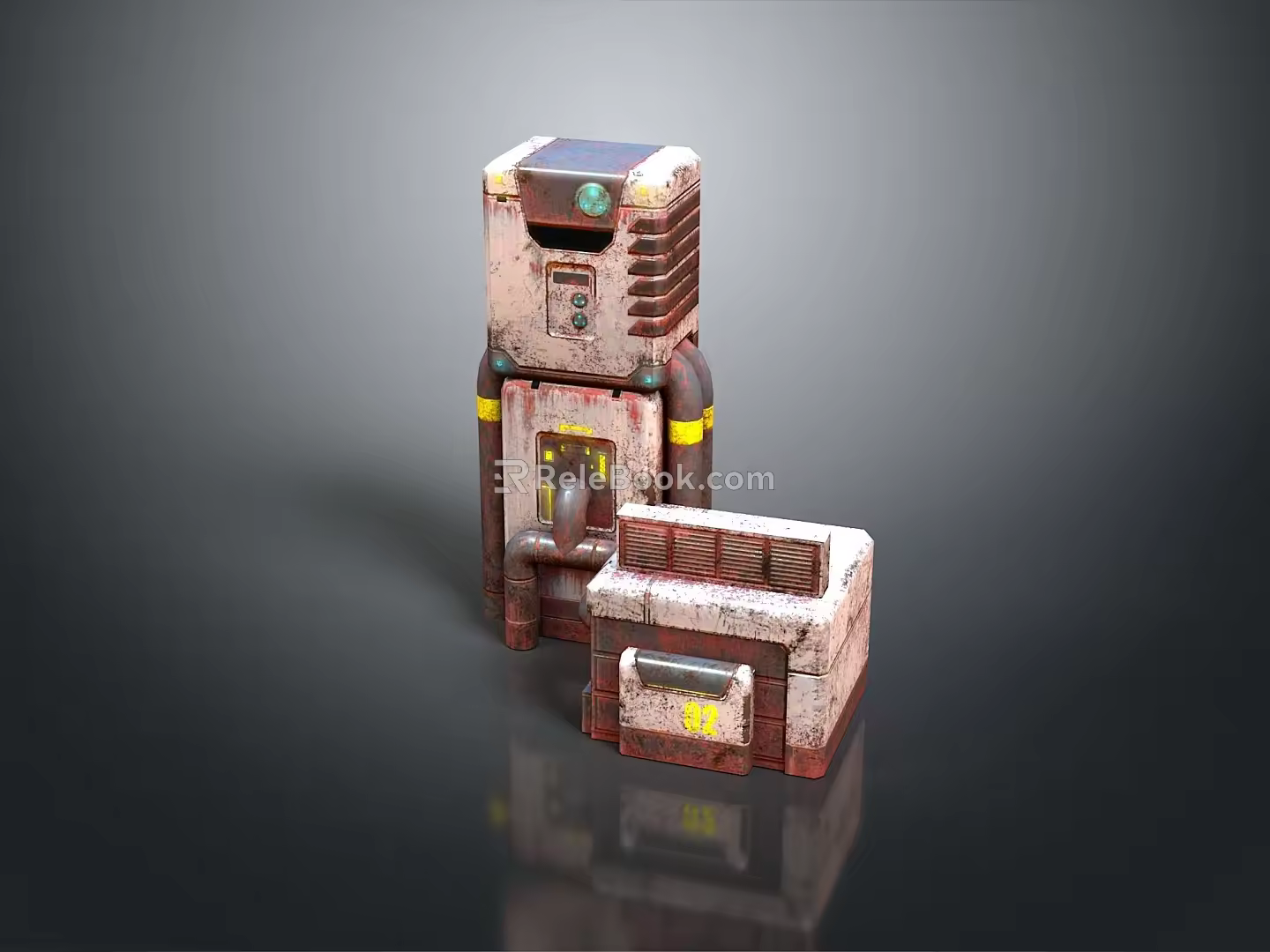 Sci-fi Items Sci-fi Components High-tech Components Sci-fi Equipment Sci-fi Scene Sci-fi Environment Game Scene 3d model