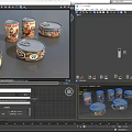 Various Types of Canned Food With Different Brands and Vintage Labels in Classic Metal Containers
