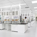Open Laboratory Physical and Chemical Laboratory Data Processing Center 3d model