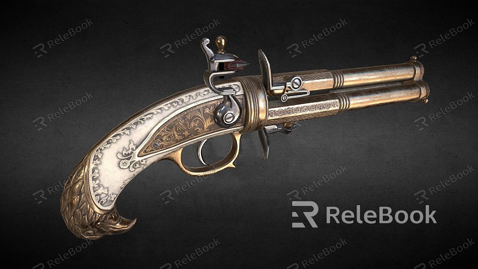 Golden Eagle Three-Tube Finta Pistol model