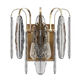 Modern Simple Light Luxury Wall Lamp 3d model