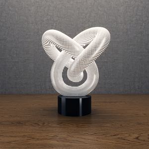 Modern decorative lamp 3d model