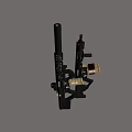 Rifles and submachine guns 3d model