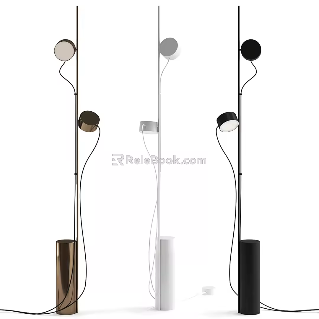 Floor lamp 3d model