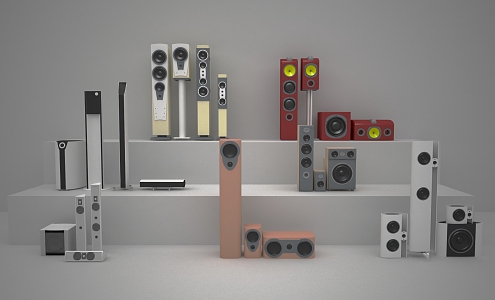 modern sound 3d model