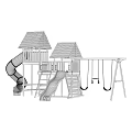 Children'slide 3d model