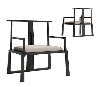 single chair 3d model