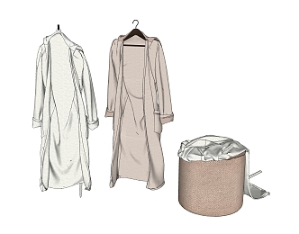 Bathrobe 3d model