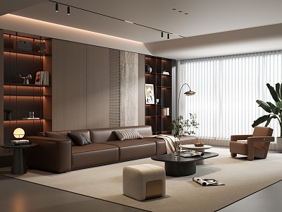 Modern Italian Living Room Italian Living Room Living Room Modern Living Room Sofa Coffee Table Combination model