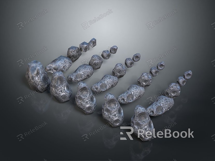 Stone Rock Stone Stone Appreciation Stone Strange Stone Ore Realistic model