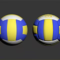 Mikasa FIVB Approved Volleyballs Blue Yellow White Sports Training Equipment