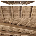 Rustic Wooden Decorative Ornament Set for Home Interior Decoration