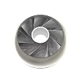 Metal Impeller Component For Industrial Equipment With Circular Design And Blades
