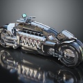 Modern Motorcycle Jet Motorcycle Sci-Fi Motorcycle Concept Motorcycle 3d model