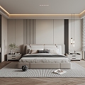 Modern Bedroom Home Bedroom 3d model