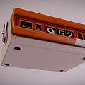 VOSSSTRASSE Commercial Equipment With Time Display PH Indicator Digital Readout Gray Orange Design