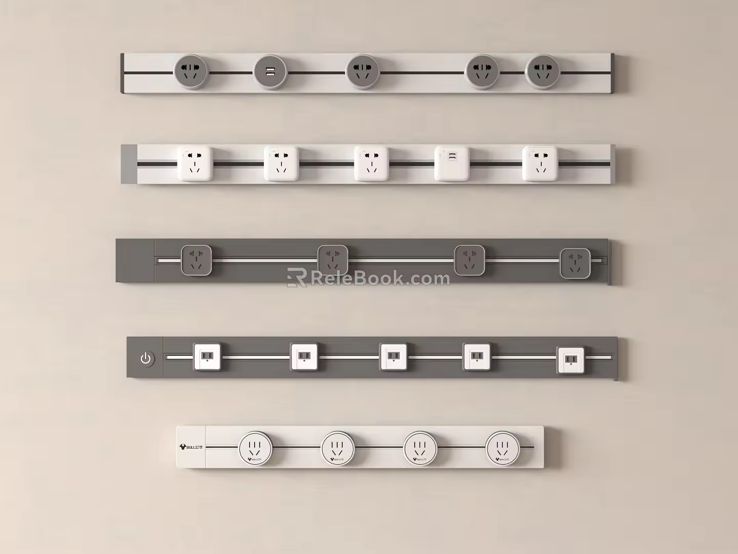 Modern mobile socket 3d model