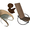 Stylish Modern Lounge Chairs With Curved Wooden Frames And Metal Legs In Various Styles