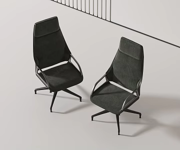 Modern single chair 3d model