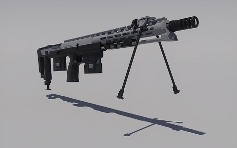 Sniper Rifle 3d model