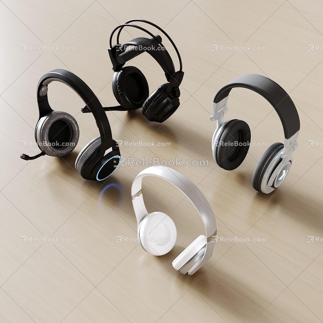 Headphones 3d model