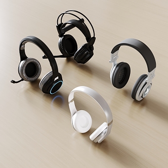 Headphones 3d model