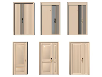 Sub-mother door 3d model