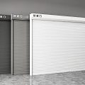Various Roller Doors in Black Gray White for Home Use With Modern Design