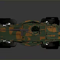Self-made armed car modified car modified car chariot doomsday car self-made car self-made car modified car 3d model