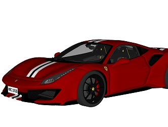 Ferrari Cars Hyundai Cars 3d model