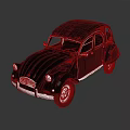 Black Vintage Classic Car With Retro Design And Sleek Body Style