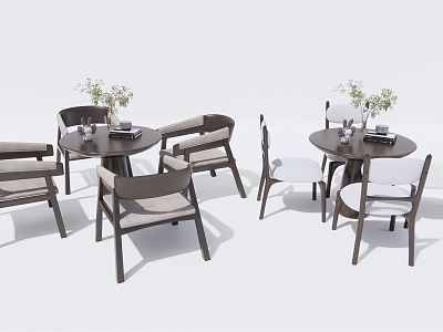 Modern leisure table and chair combination negotiation table and chair leisure table and chair leisure table and chair model