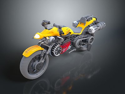 Motorcycle Two-wheeled Motorcycle Cross-country Motorcycle Road Race Motorcycle Motor Vehicle Transport model