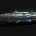 Modern Cruiser Starcruiser 3d model