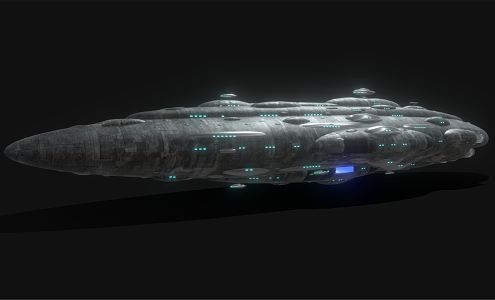 Modern Cruiser Starcruiser 3d model