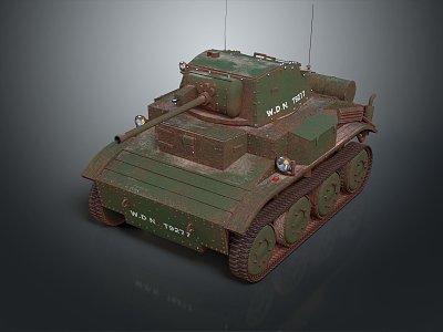 INDUSTRIAL LOFT TANKS MINI TANKS WWII TANKS MILITARY VEHICLES 3d model