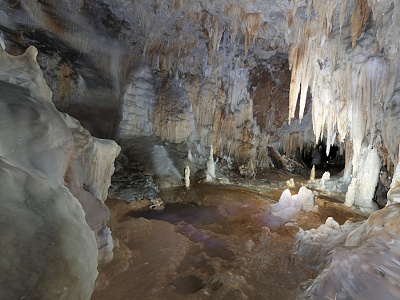 cave karst cave 3d model